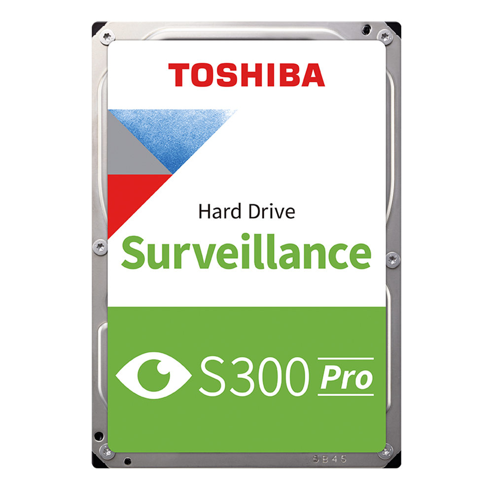 Toshiba【S300 PRO】AV影音監控 (HDWTA1AUZSVA) 10TB /7200轉/512MB/3.5吋/5Y