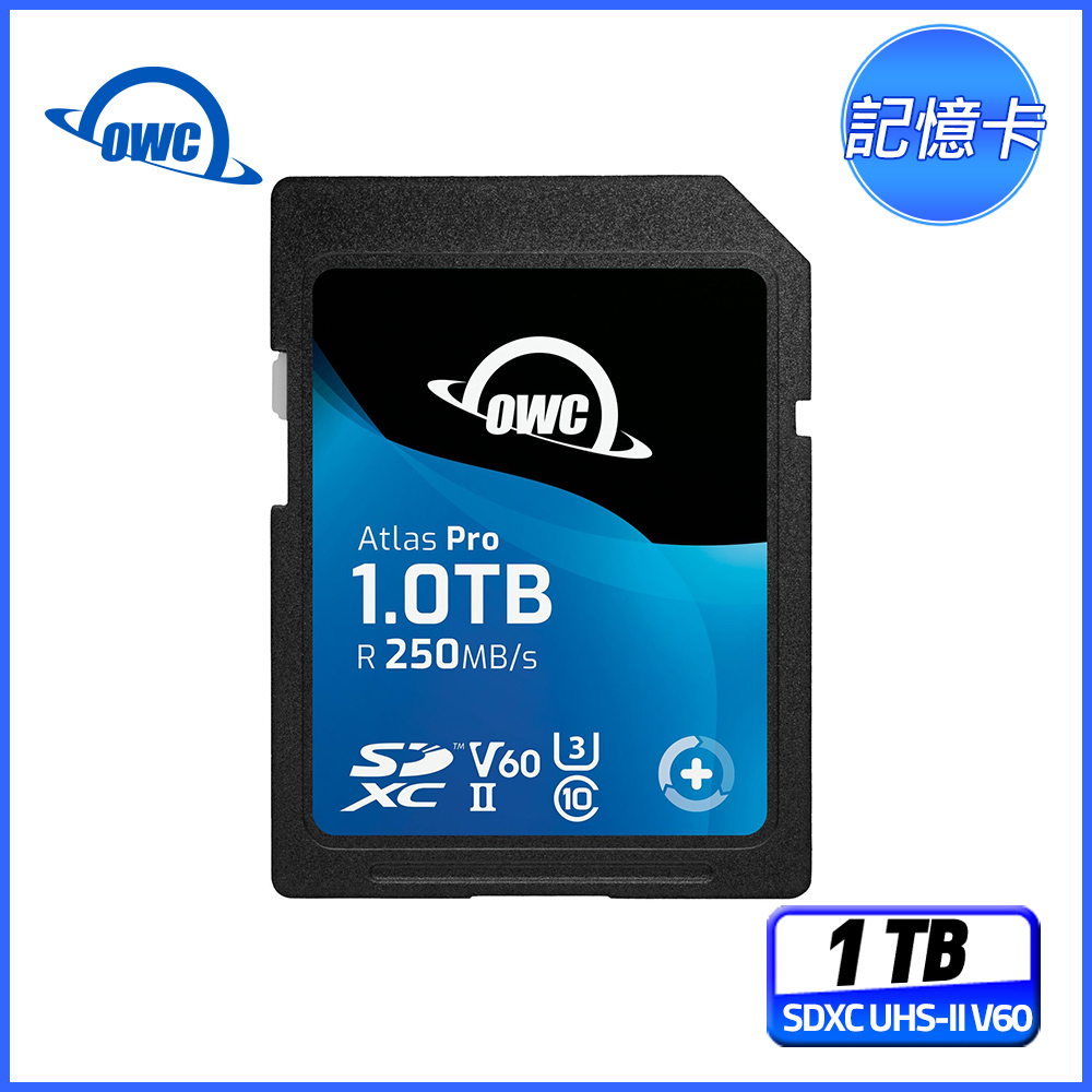 OWC Atlas Pro 1TB SD 記憶卡