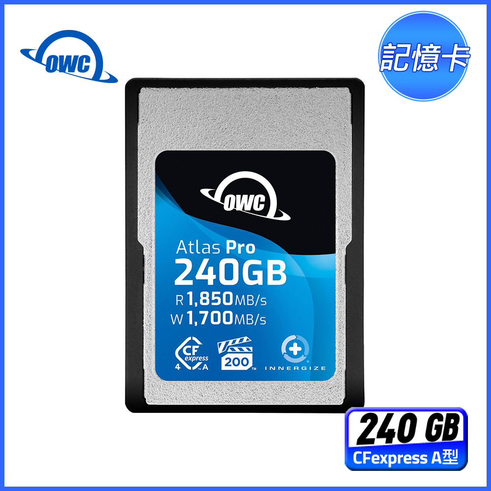 OWC Atlas Pro 240GB CFexpress A型 記憶卡