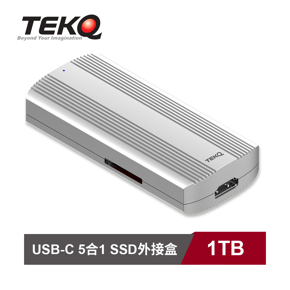 【TEKQ 】583 URUS 1TB USB-C 5合一 M.2 固態硬碟(HDMI 4K 30HZ高畫質傳輸)