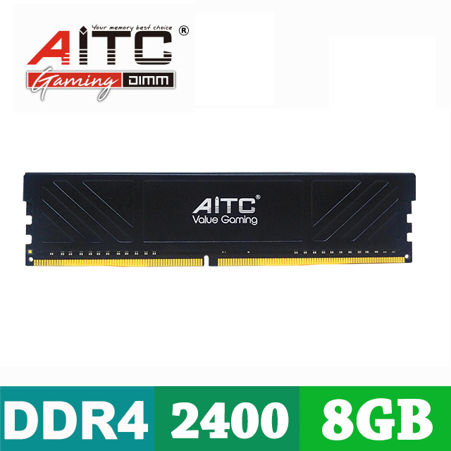 AITC 艾格 Value Gaming DDR4 8GB 2400MHz 電競型記憶體
