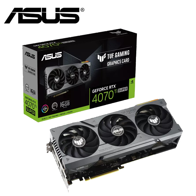 ASUS TUF Gaming GeForce RTX 4070 Ti SUPER 16GB 顯示卡