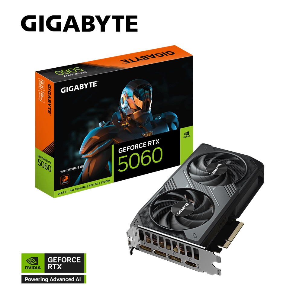 技嘉 GeForce RTX 5060 WINDFORCE 8G 顯示卡