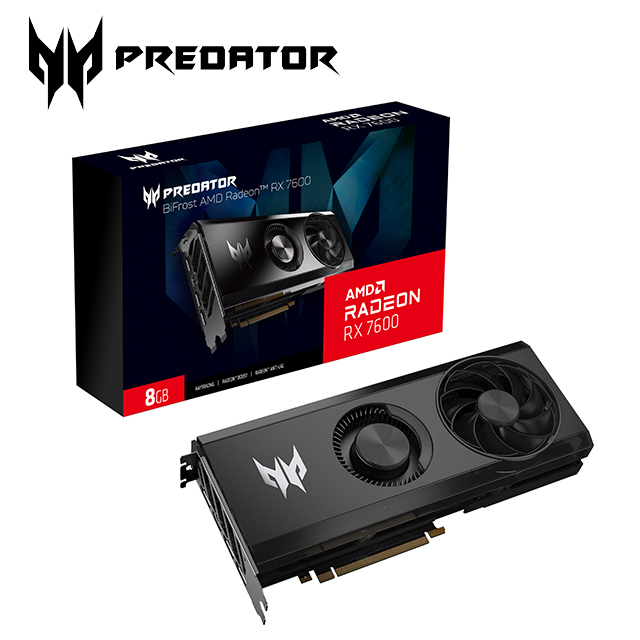 ACER Predator Radeon RX7600 顯示卡