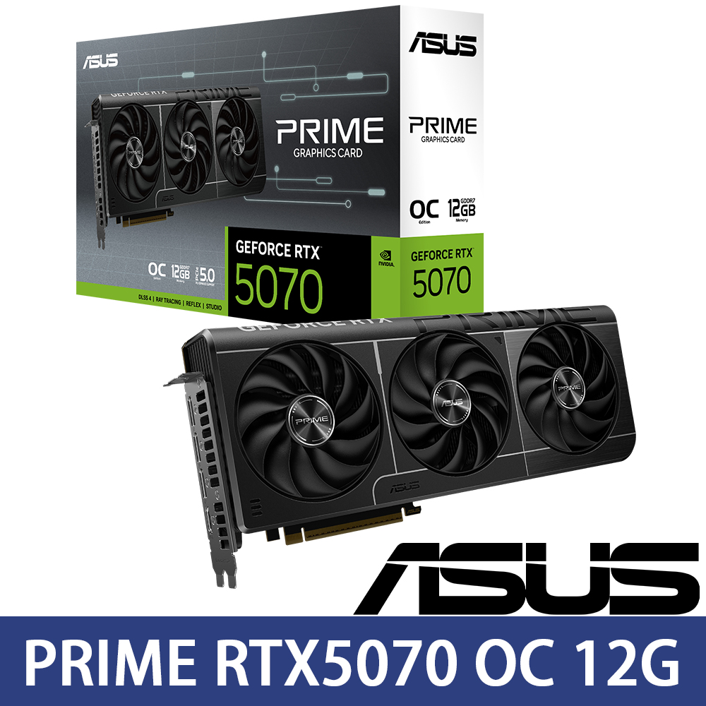 ASUS華碩 PRIME-RTX5070-O12G 顯示卡