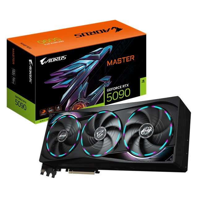 技嘉 AORUS GeForce RTX 5090 MASTER 32G 顯示卡大組包