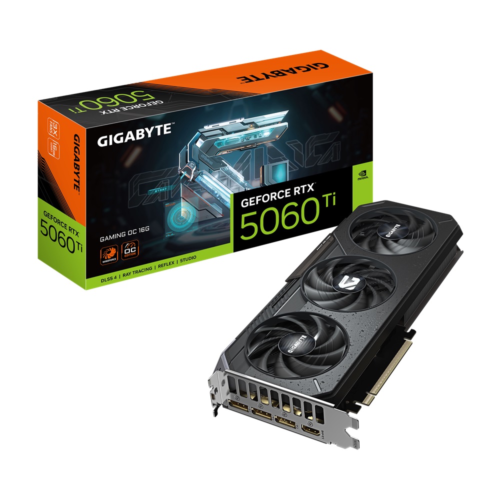 技嘉 AORUS GeForce RTX 5060 Ti GAMING OC 16G 顯示卡