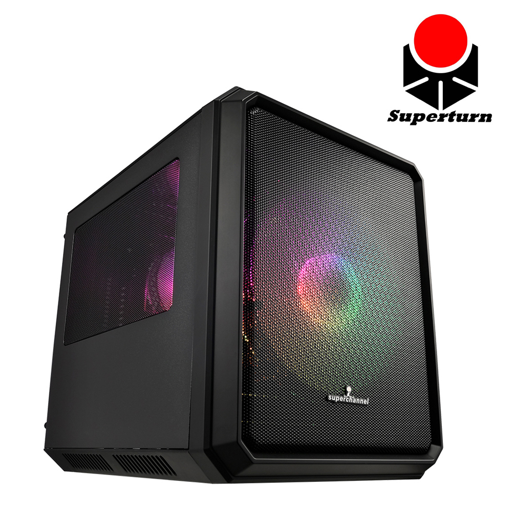 SuperChannel 視博通 GC06(B) 小尖兵 PLUS M-ATX 電腦機殼