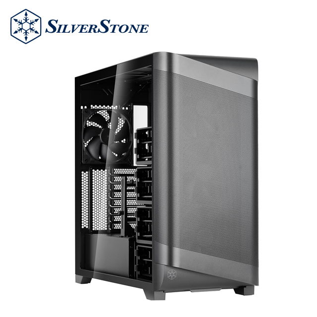銀欣 SETA A2 背插式主機板 E-ATX 機殼 黑