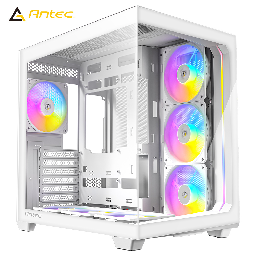 Antec 安鈦克 C5 ARGB(W) ATX 白色 背插式 電腦機殼