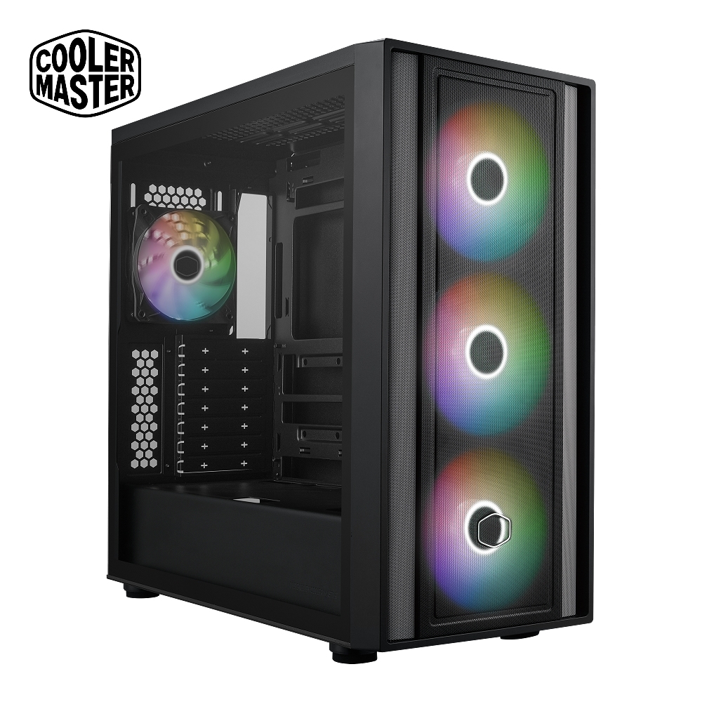 Cooler Master MasterBox 600 ARGB 機殼 黑色