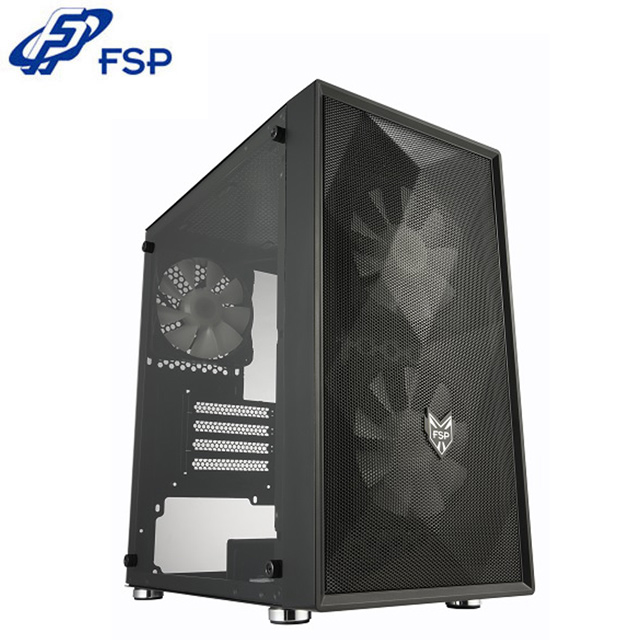 FSP 全漢 CST130 Basic USB3.0 x2 壓克力側板 風扇 x3 鐵網進風 M-ATX 電腦機殼