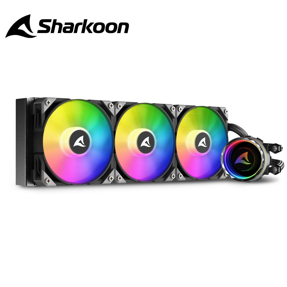 Sharkoon 旋剛 S90 RGB CPU 360 水冷散熱器