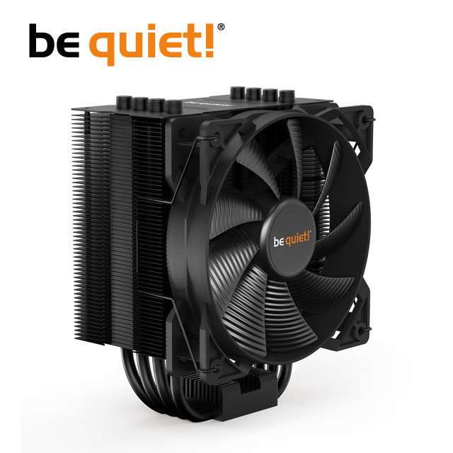 be quiet! PURE ROCK 2 BLACK CPU散熱器(黑化版)