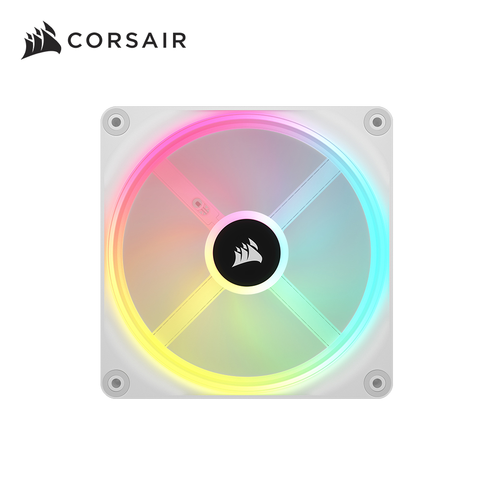 海盜船 CORSAIR iCUE LINK QX140 RGB白風扇
