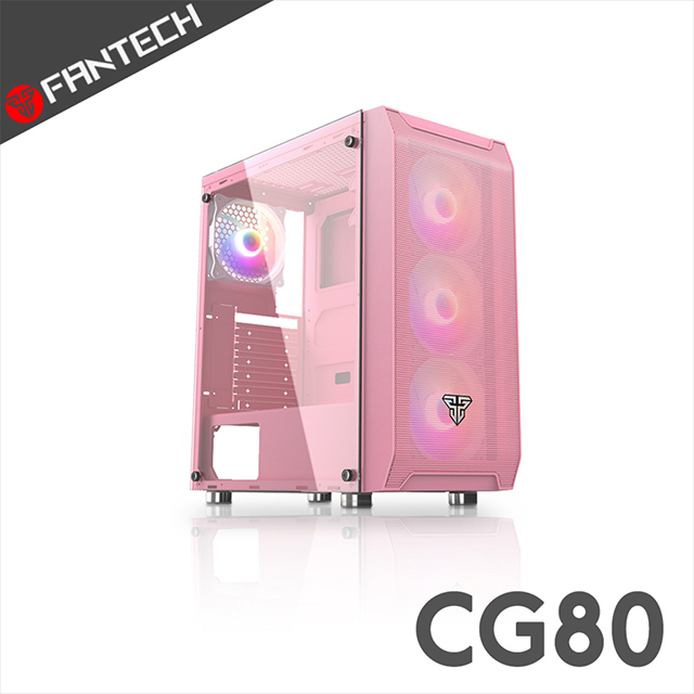 FANTECH 刺客貂蟬CG80 RGB電競電腦主機機箱