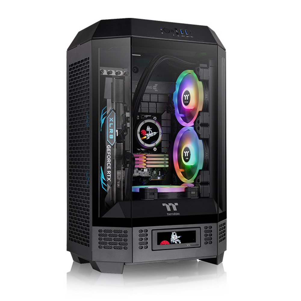 TT 曜越The Tower 300 全景直立式 機殼+Toughpower GF A3 750W 金牌 日系全模組 ATX3.0