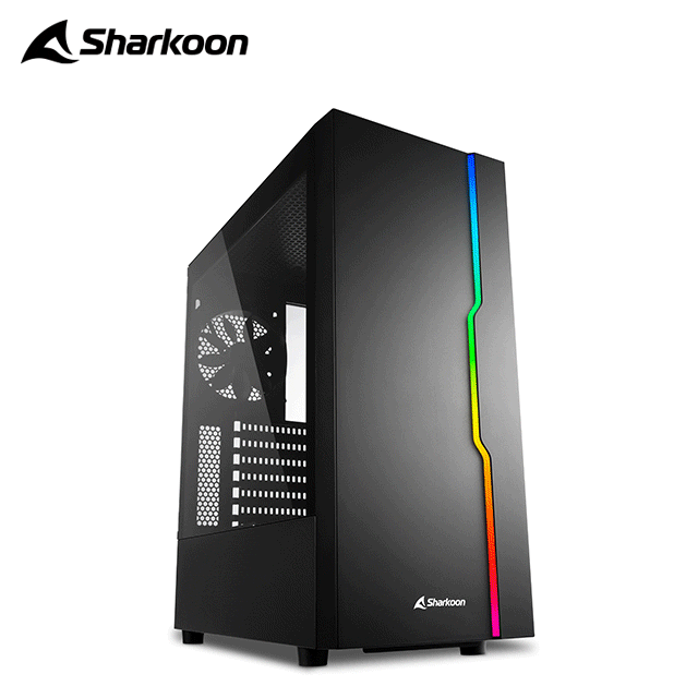 Sharkoon 流影者(ARGB 煥彩版) 電腦機殼
