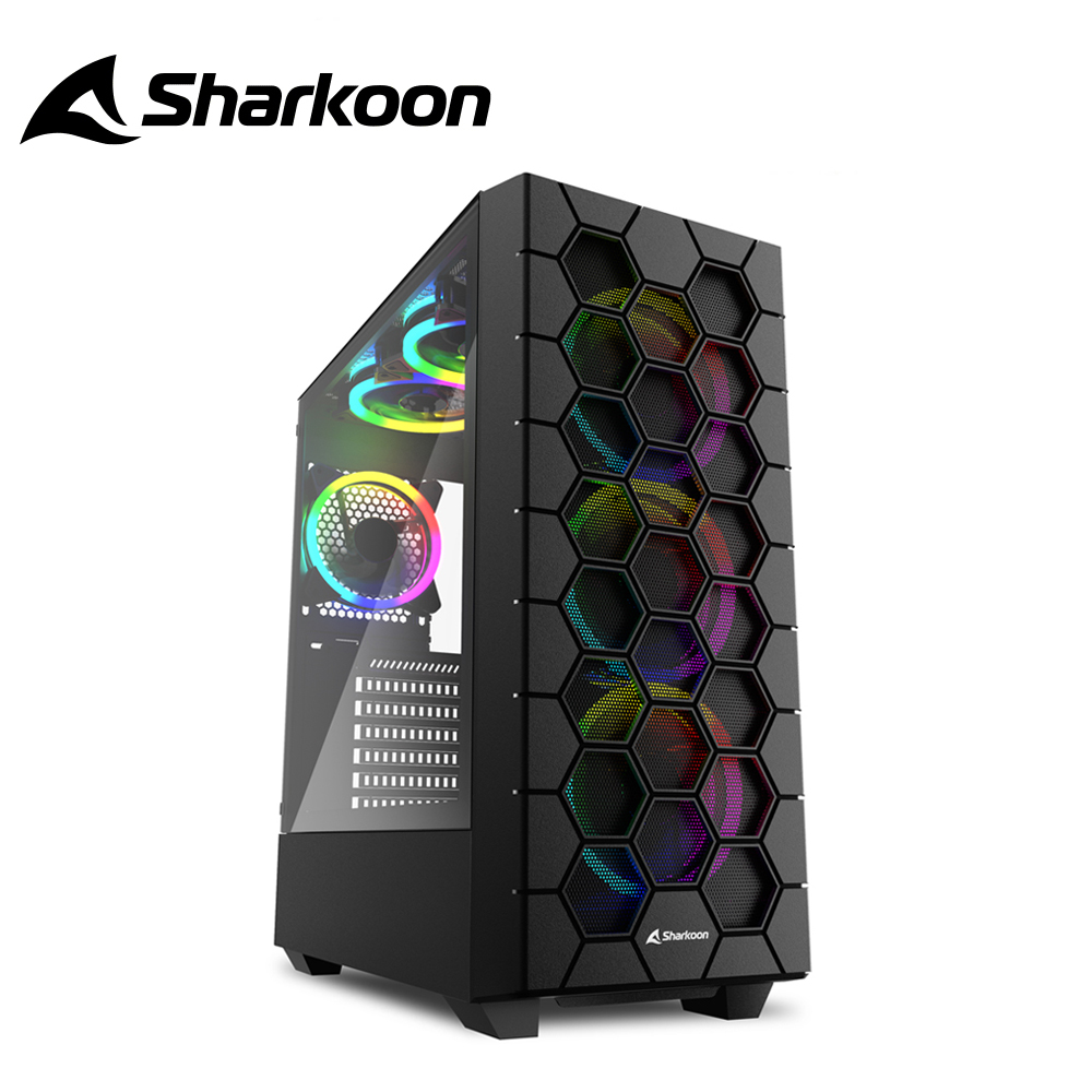 Sharkoon 旋剛 RGB HEX ATX 電腦機殼