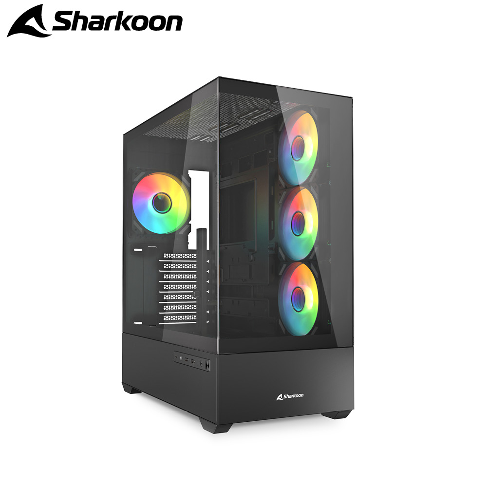 Sharkoon 德國旋剛 AK6 ARGB(B) 電腦機殼