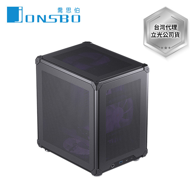 Jonsbo C6標準版 Micro/ITX 機殼 (黑色)