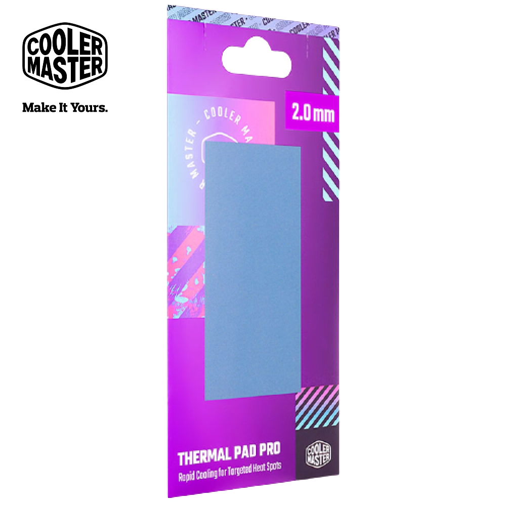 Cooler Master Thermal pad Pro 矽膠導熱片2.0mm