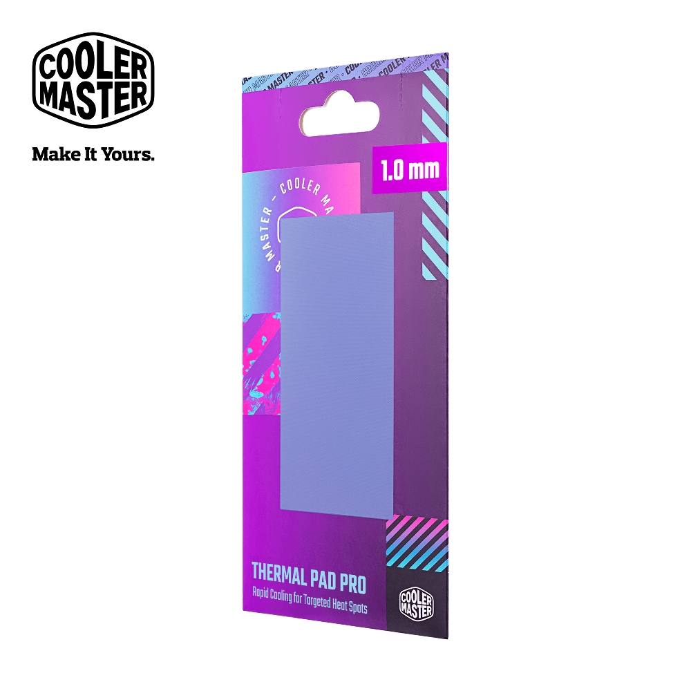 Cooler Master Thermal pad Pro 矽膠導熱片1.0mm