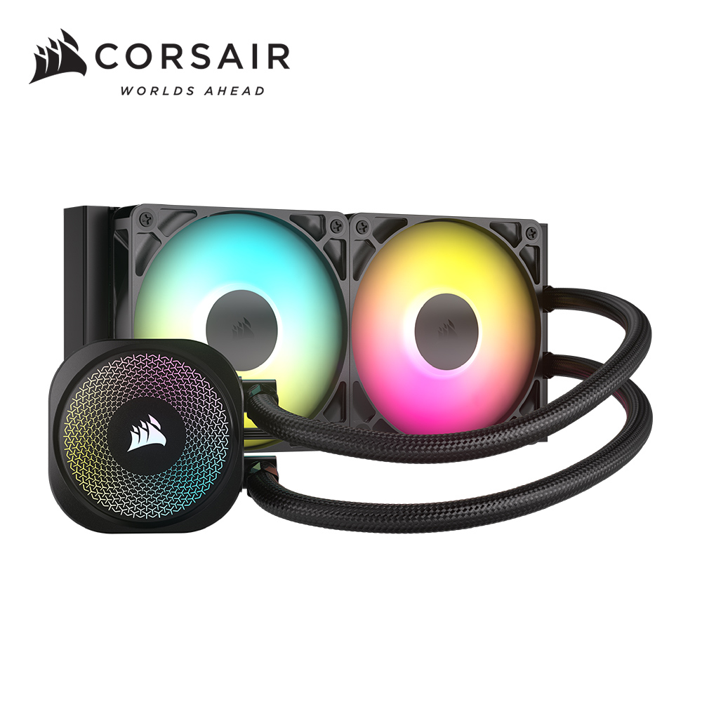 海盜船CORSAIR NAUTILUS 240 ARGB CPU水冷散熱器 (黑)