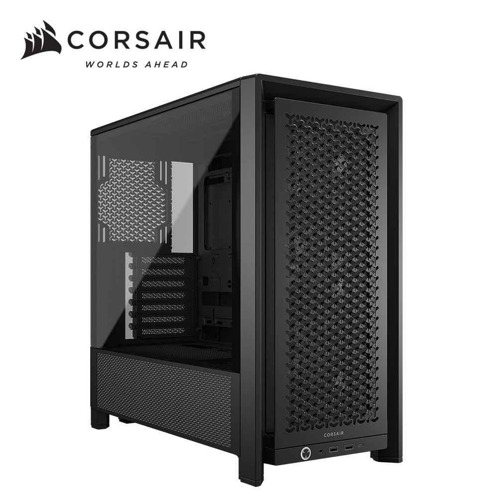 海盜船CORSAIR Frame 4000D 黑 模組化背插式透側 E-ATX機殼