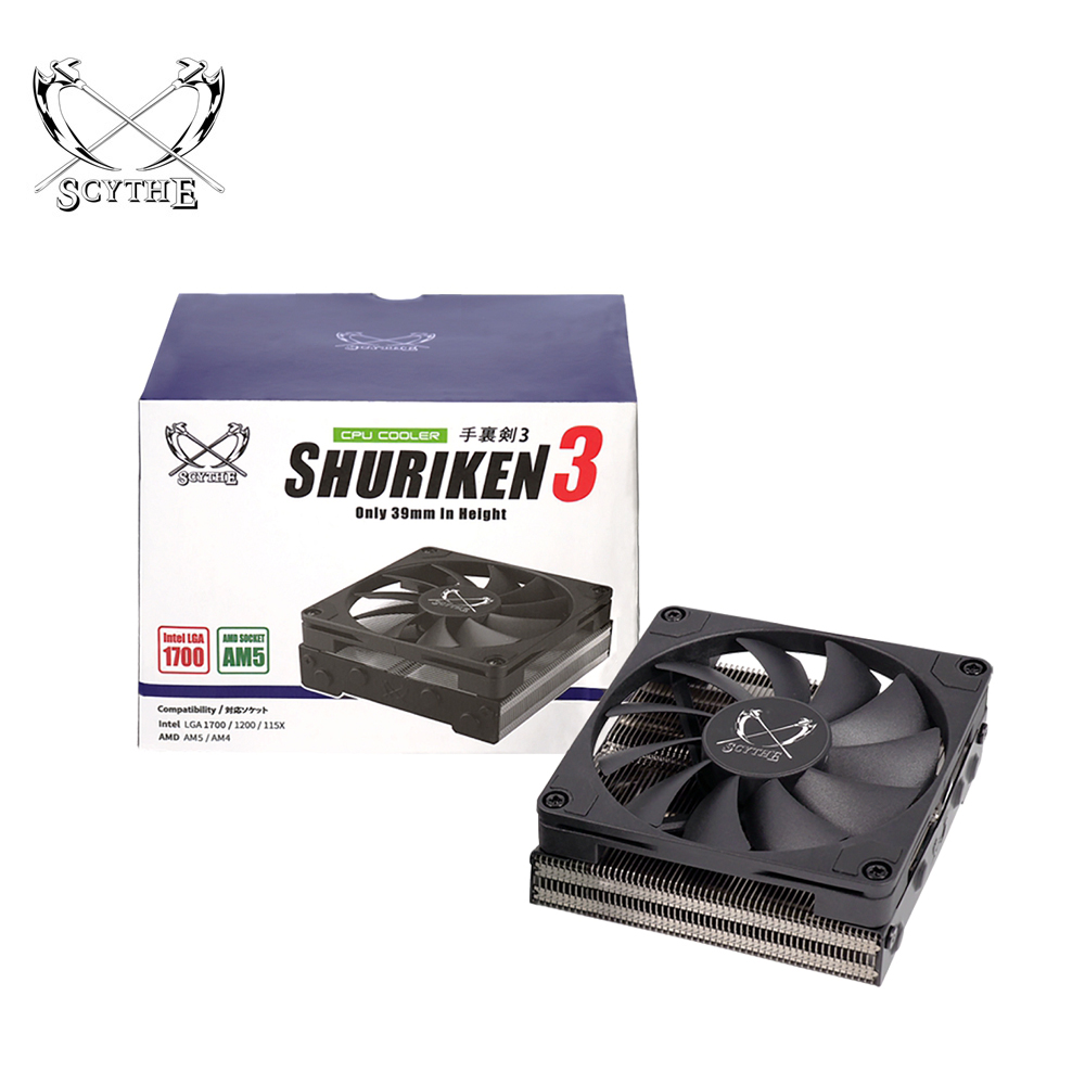 Scythe 鎌刀 SCSK-3000 手裡劍3 SHURIKEN3 CPU 散熱器