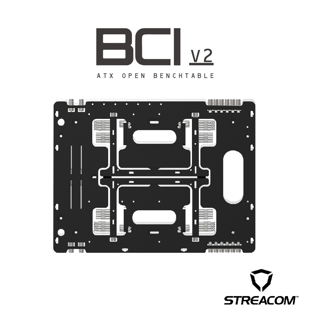 【STREACOM】BC1 Benchtable V2裸測平台 黑