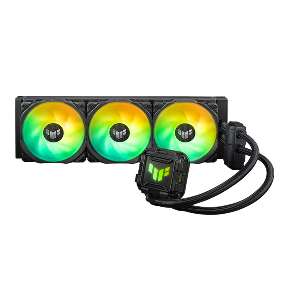 華碩 TUF GAMING LC II 360 ARGB 一體式 CPU 水冷散熱器+華碩 A21 追影機殼 M-ATX