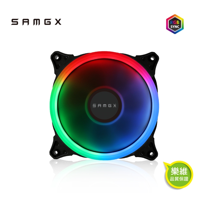 【SAMGX】FANCY ARGB12公分風扇SYNC 可主機板同步 ARGB風扇