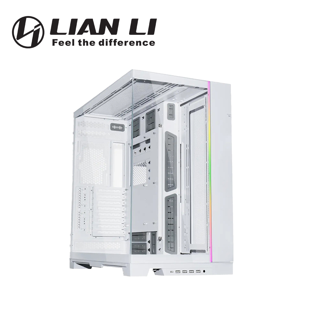 LIAN LI 聯力 O11 Dynamic EVO XL 電腦機殼 白色