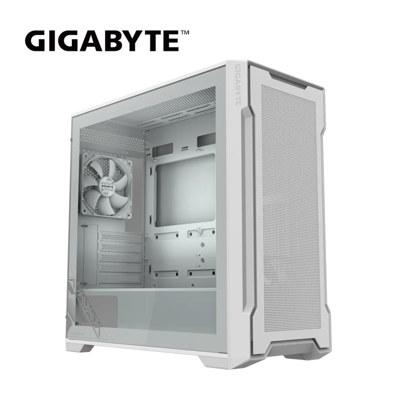 技嘉GIGABYTE C102 GLASS ICE 電腦機殼 (白)