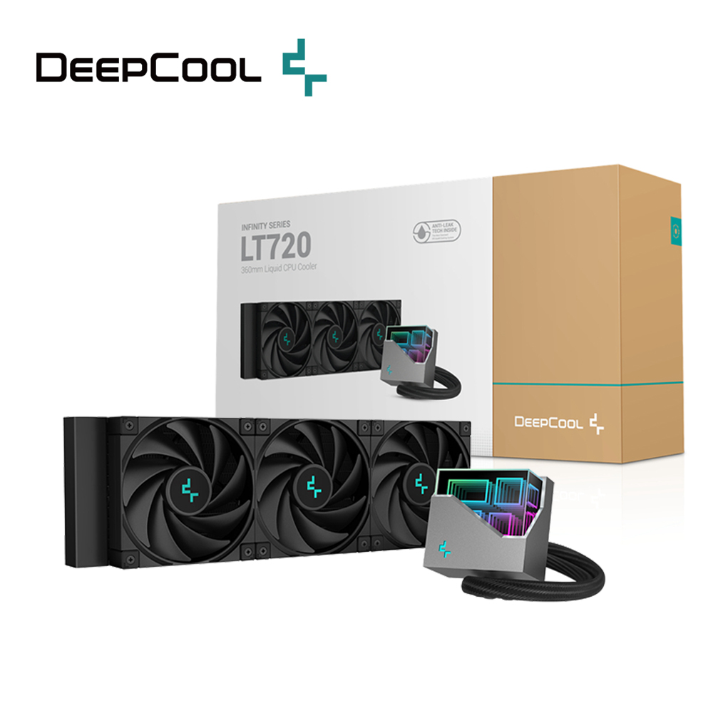 DEEPCOOL 九州風神 LT720 CPU 360 水冷排 散熱器