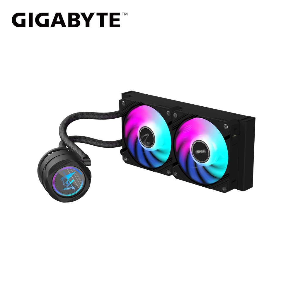 技嘉GIGABYTE 鷹魂水冷 240 II 水冷風扇