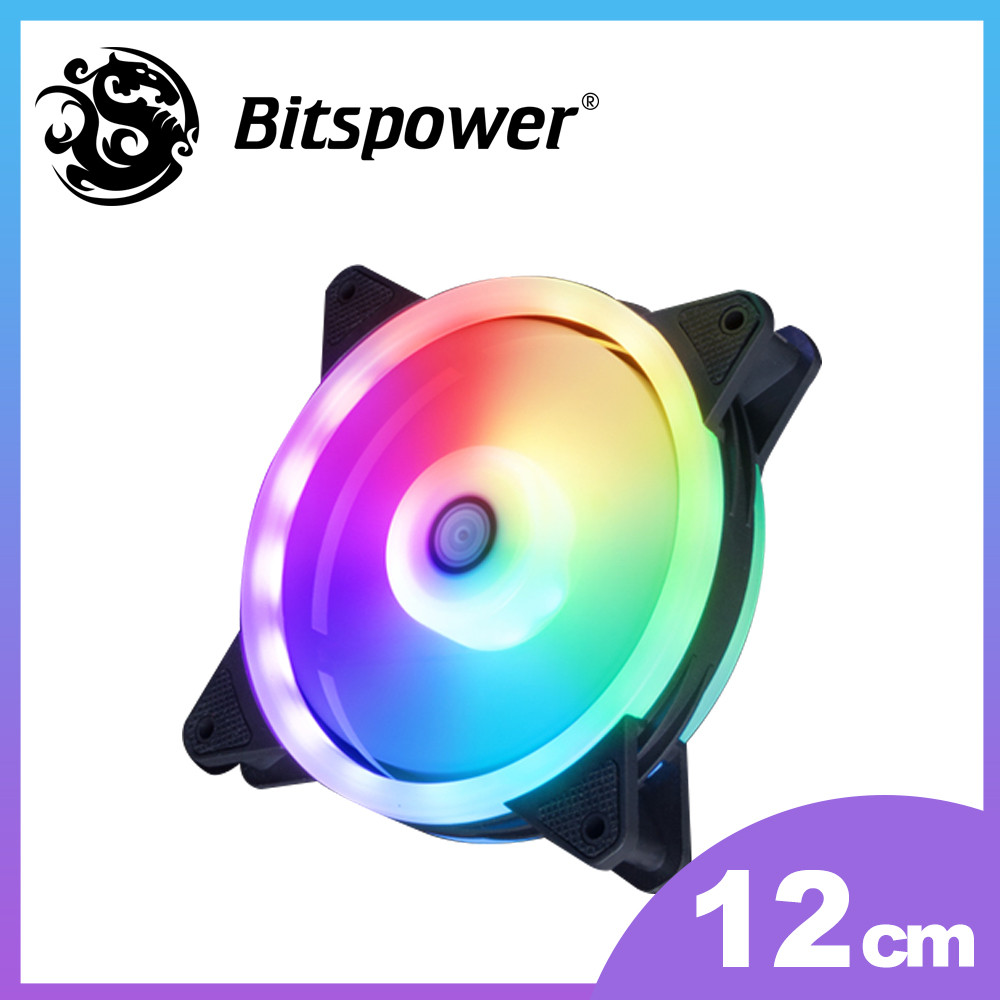 【Bitspower】Notos O 120 雙光圈電腦散熱風扇