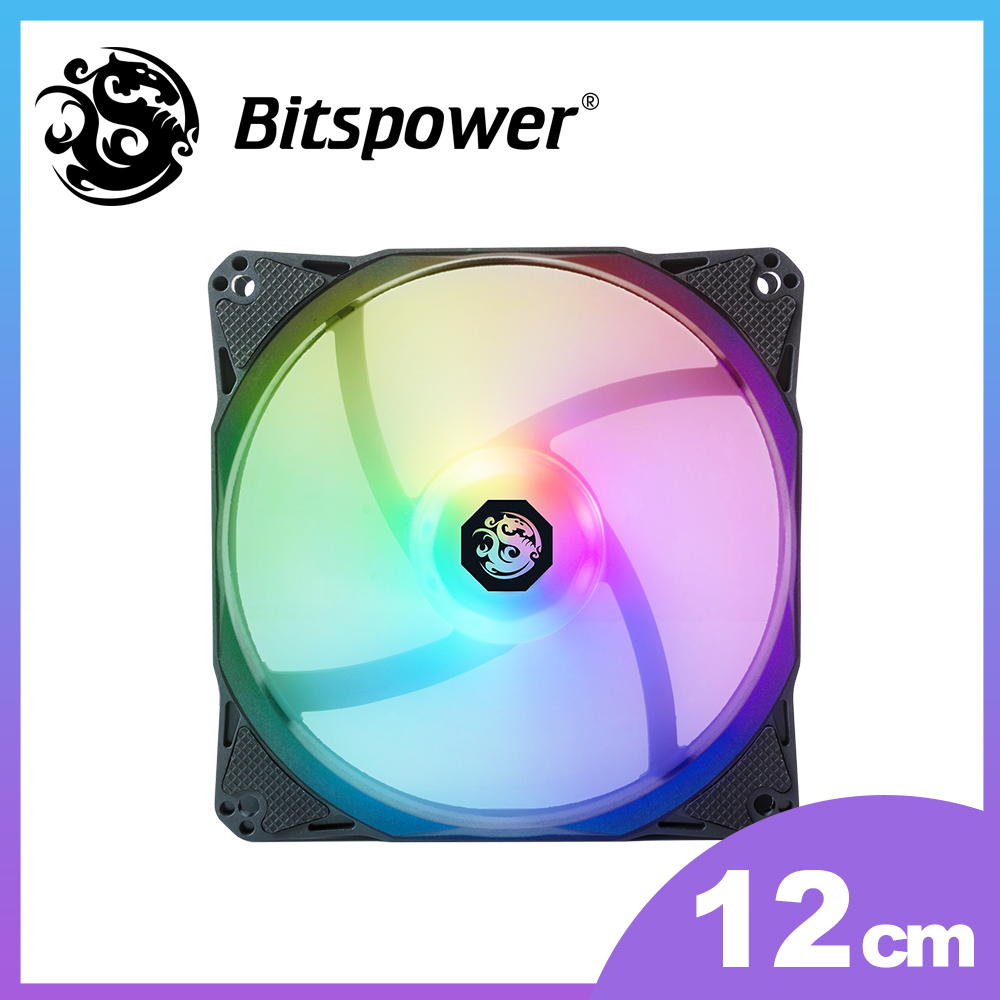 【Bitspower】Notos 120 亮彩光效電腦散熱風扇