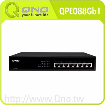 QPE088Gb1 PoE網路供電交換器