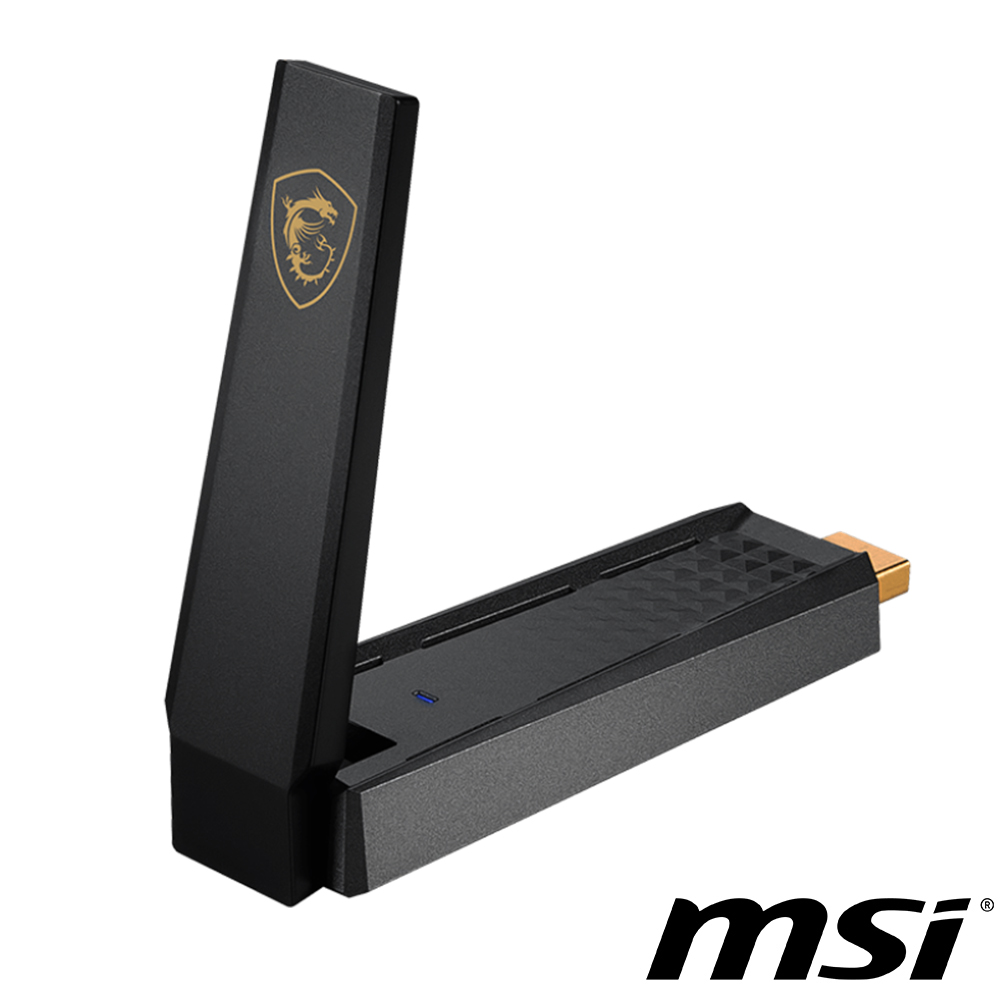 MSI微星 AXE5400 WiFi USB Adapter 無線網絡卡