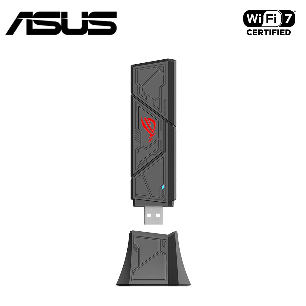 ASUS 華碩 ROG USB-BE92 Wi-Fi 7 三頻 BE6500 USB 無線網路卡