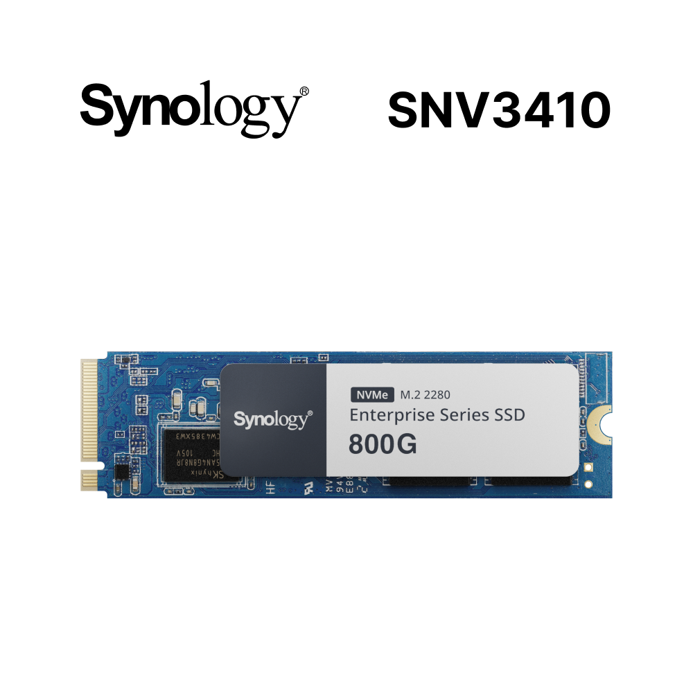Synology 群暉科技 SNV3410-800G M.2 2280 NVMe SSD