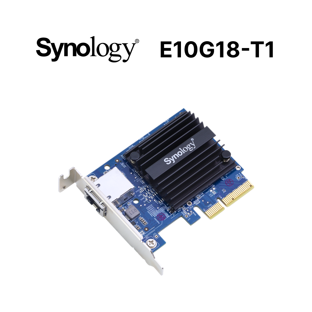 Synology 群暉科技 E10G18-T1 高速10GBASE-T/NBASE-T 擴充卡