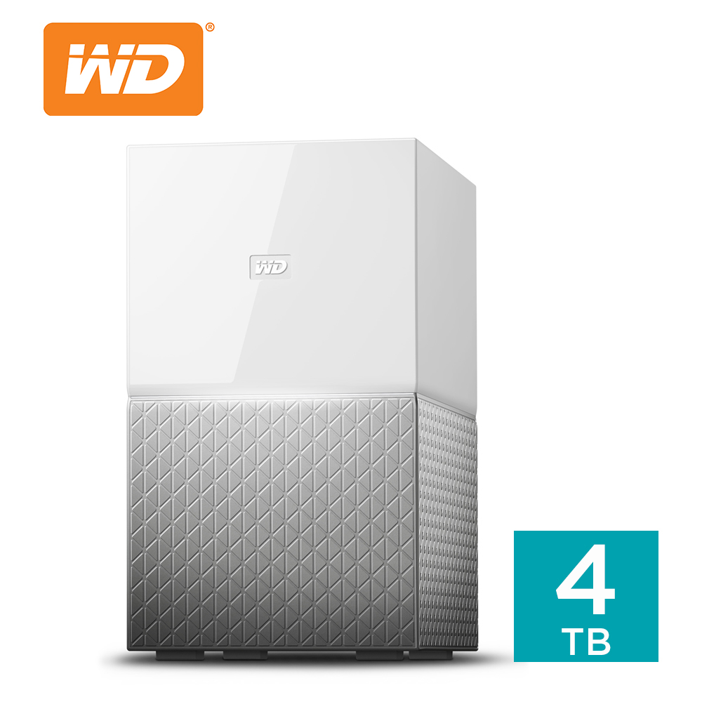 WD My Cloud Home Duo 4TB(2TBx2) 3.5吋雲端儲存系統