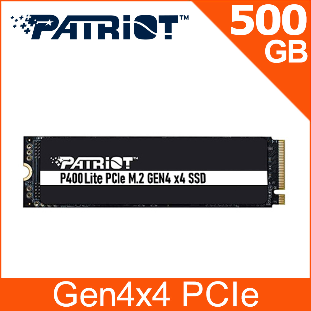 Patriot 美商博帝 P400 Lite M.2 2280 PCIe Gen.4x4 (NVMe) 500GB 固態硬碟