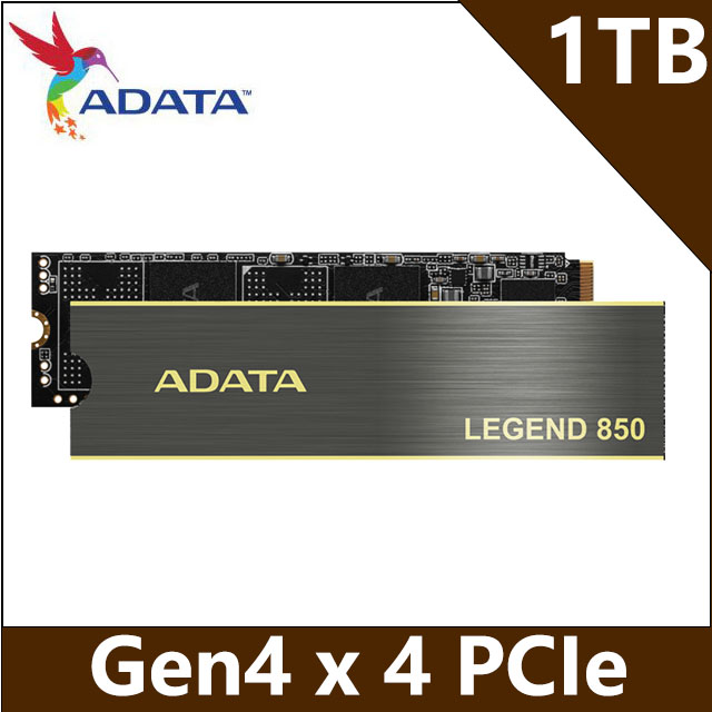 ADATA威剛 LEGEND 850 1TB PCIe 4.0 M.2 2280 SSD固態硬碟