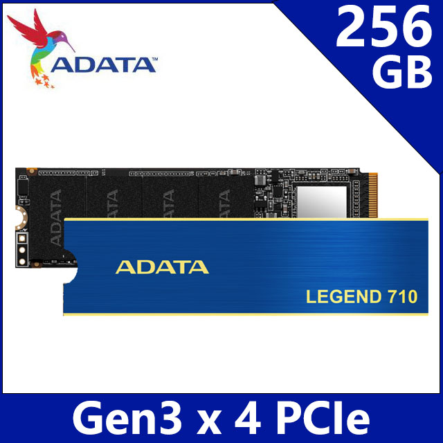 ADATA威剛 LEGEND 710 256G PCIe3.0 M.2 2280 SSD固態硬碟