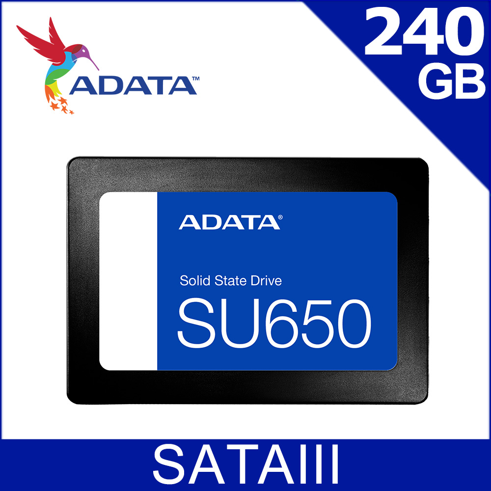 ADATA 威剛 Ultimate SU650 240G SSD 2.5吋固態硬碟