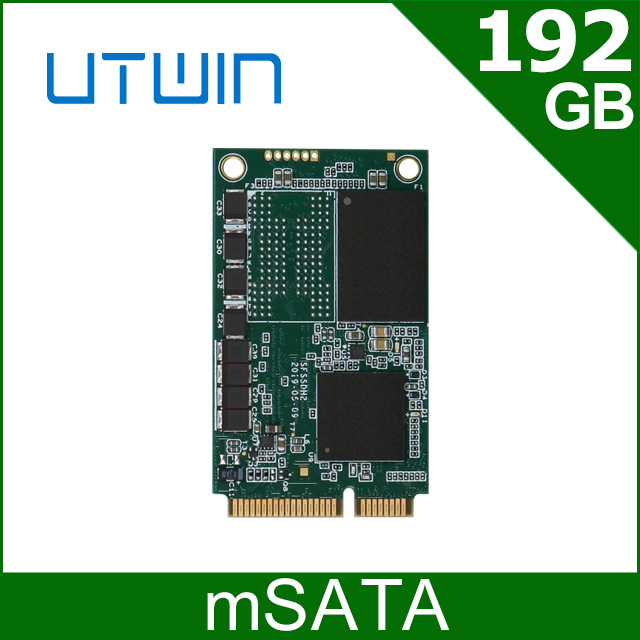 優科技Utwin 192GB mSATA SSD固態硬碟